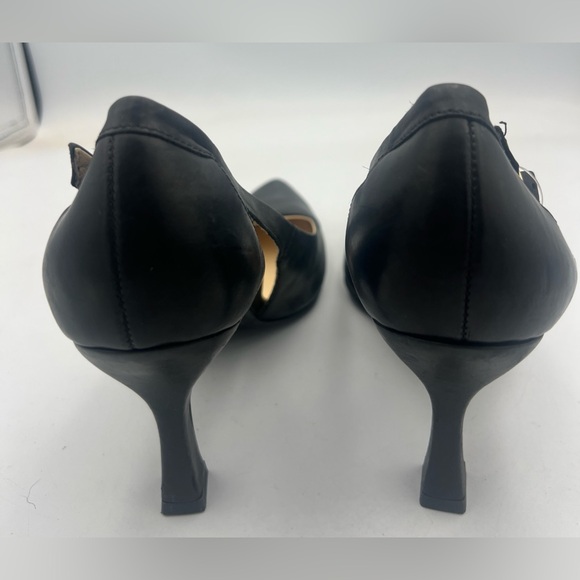 Paul Green Echt Leader Super Soft Black Leather Pumps/Heels. Women’s US Size 8 - Picture 4 of 14
